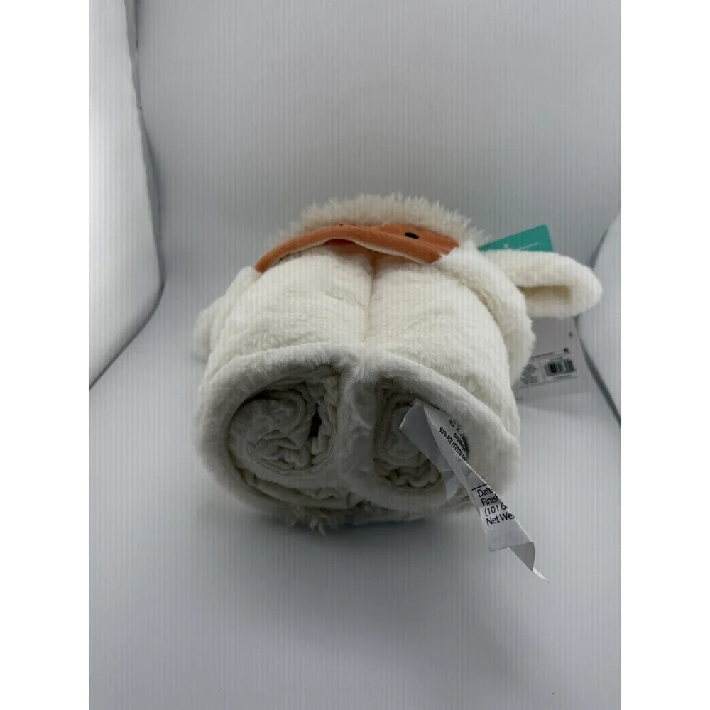 Easter Target Pillowfort Sheep Kids' Hooded Blanket White 40 x 50. New With tag. - Picture 3 of 7